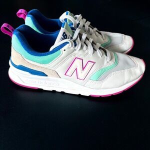 New Balance 997H Women's sneakers multi color white bright women's 8.5 comfort